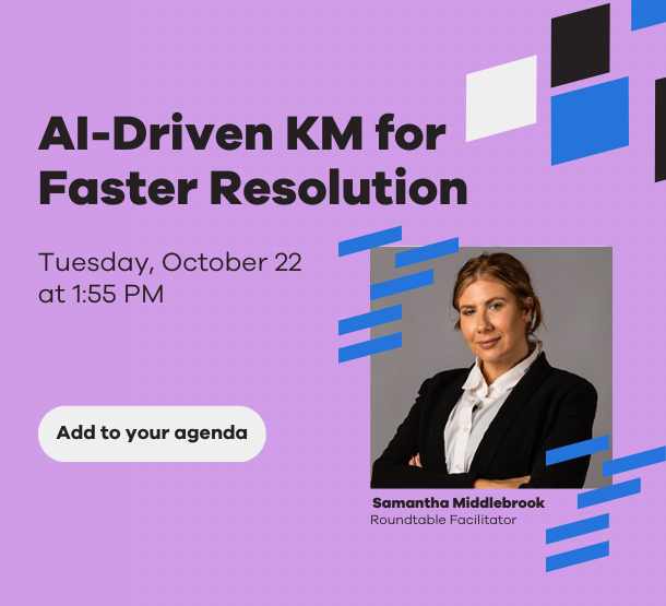 AI-Driven KM for Faster Resolution